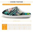 thumbnail image 2 of Izuku Midoriya My Hero Academia Kid's Cotton Slippers Winter Warm Soft Plush Slippers with Rubber Sole Non-Slip Indoor Outdoor Slip on Shoes Fluffy House Slippers For Boys Girls Teen, 2 of 8