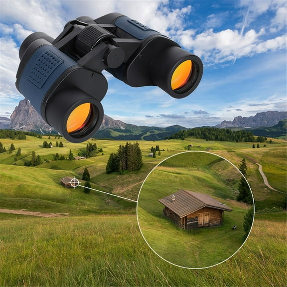 Latrodar Binoculars 60x60 For Adults, Binoculars & Clear BAK4 Lens,Suitable For Concert And Outdoor Sports,Bird Watching Black Art&Crafts 8x3.2 Inch