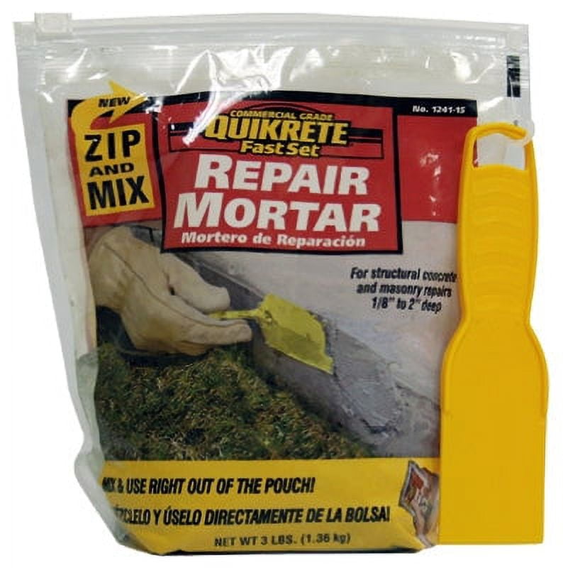 Quikrete Commercial Grade Polymer-Modified Fast Set Cement 3 lbs Pouch