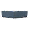 thumbnail image 4 of Moe's Home Collection Fraser Modular Sofa Fabric Blue, 4 of 5