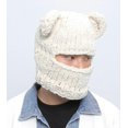 thumbnail image 4 of CoCoMangos Balaclava Face Mask Women Men Y2k Ski Mask Knit Crochet Beanies Hood Hat Scarf 2 in 1 Hooded Scarf Winter Warm Beanie Hats, 4 of 5