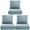 Baby Blue, variant on Bellefurn Outdoor Deep Seat Cushion 24 X 24 X 6 inch for Patio Furniture,Outdoor Chair Cushions Waterproof & Fade Resistant Patio Furniture Cushions for Wicker Chair, Sofa, Couch
