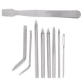 thumbnail image 3 of DIY Weaving  Set Durable 9 Sets Umbrella Rope Needle Knitting Set, Stainless Steel Stitching Tool, For Knitting Sewing Home Weaving, 3 of 8