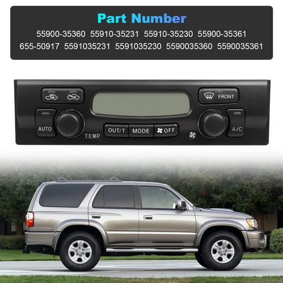 Woudy AC Heater Climate Temperature Control Automatic EATC Replacement for Toyota 4Runner 1999-2002