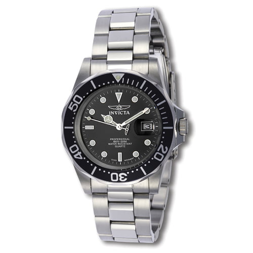 Invicta Men's 9307 Pro Diver Quartz 3 Hand Black Dial Watch