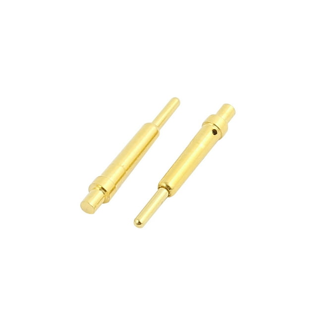 2Pcs P206 14mm Lenght Spring Loaded Contact Testing High Current Probe Terminal