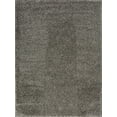 thumbnail image 1 of hometrends Deluxe Grey Shag Rug, 1 of 5
