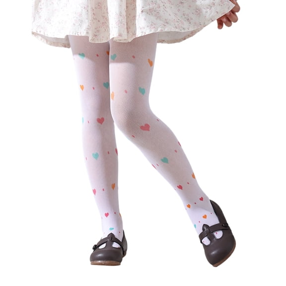 Soft & Breathable Pantyhose Girls Tights Mesh Leggings Casual Princess Long Stockings for Girls Aged 3-12 Year