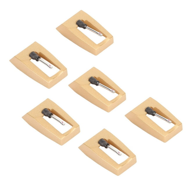 Stylet de Remplacement pour Tourne-Disque, Installation Facile 6 Pcs Aiguille Durable pour Tourne-Disque