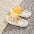 thumbnail image 3 of Zecgelong Girls Slide Slippers For Home Indoor Outdoor Soft Breathable Linen Shoes With Sole Comfortable Casual Daily Wear Non- Slippers for Girls Size 8-9 Years, 3 of 5