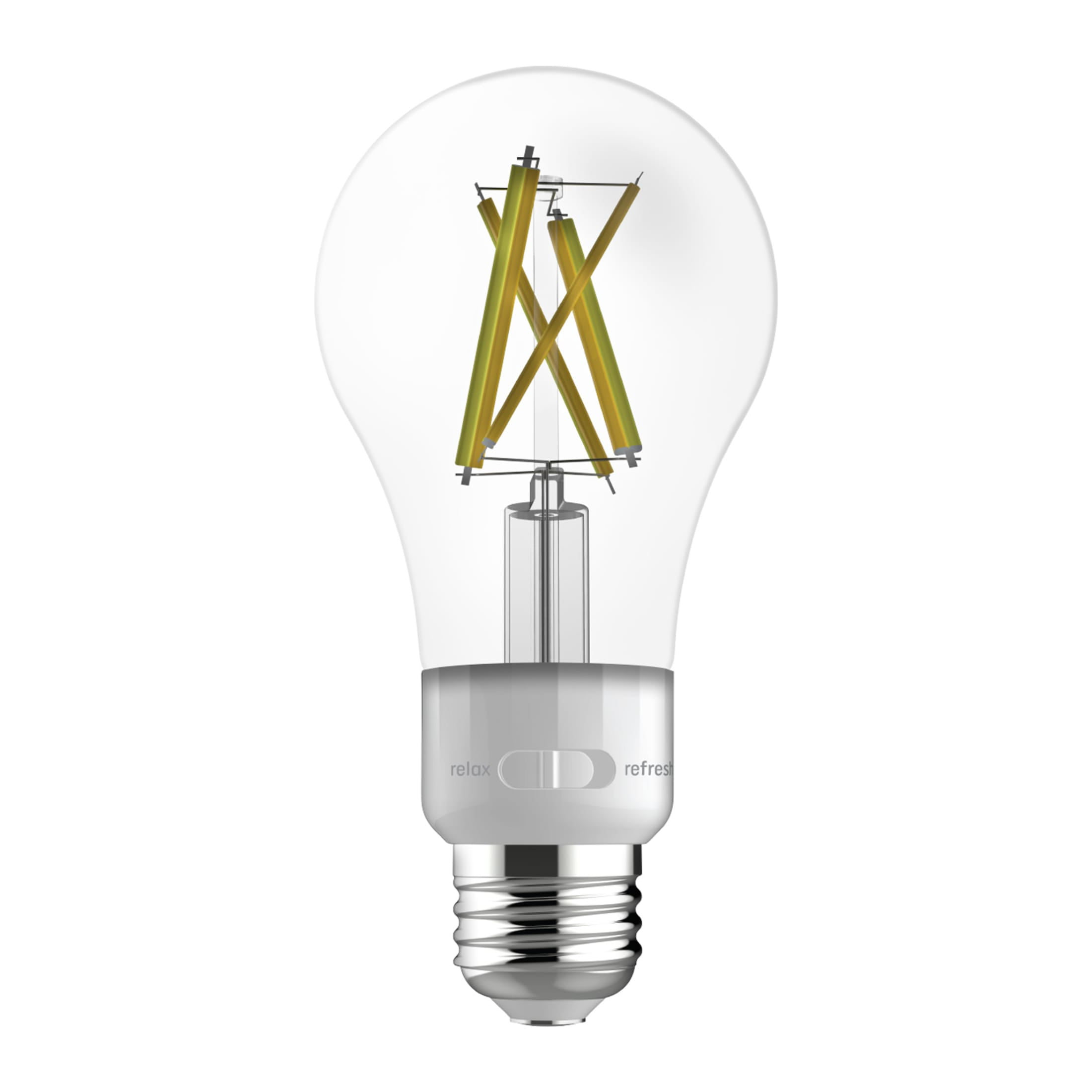 GE Color Select LED Light Bulbs, 100 Watt, A21 Bulbs, Medium Base, 4pk