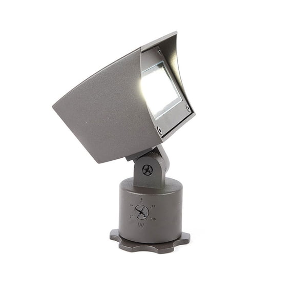 5022-30BBR-WAC Lighting-120V 3000K 14.5W 1 LED Flood Light-Bronzed Brass Finish