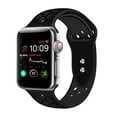 thumbnail image 3 of Silicone Sport Band for Apple Watch Band 38mm 40mm 42mm 44mm, Replacement Strap Band Compatible for iWatch Series 1-4 (19-Colors), 3 of 8