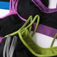thumbnail image 5 of Annhoo Sports Bras for Women Stretchable Breathable Slim Thin Strap Square Neck Athletic Brassiere Yoga Clothes, 5 of 8