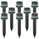 thumbnail image 1 of 8 Pack Solar Powered Snake Repellent for Outdoors,Ultrasonic Snake Repellent,Solar Snake Repellent f, 1 of 5