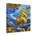 thumbnail image 2 of Sailing on The Seas - Canvas, 2 of 10