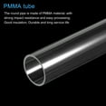thumbnail image 4 of Acrylic Pipe Clear Round Tubing 31mm ID 35mm OD 18" for Lamps and Lanterns, Water Cooling System 2pcs, 4 of 6