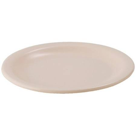 

9 Melamine Round Plates Tan Pack of 4 3 packs