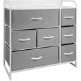 thumbnail image 1 of Mueble Buro Organizador Comoda Metal 7 Cajoneras Tela Gris, 1 of 6