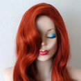 thumbnail image 1 of Copper Red Curly Synthetic  55cm Copper Red Curly Long Synthetic Hair  Cosplay Props High Temperature Synthetic Hair, 1 of 6