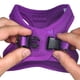 thumbnail image 3 of Arnés suave para perros, sin asfixia, sobre la cabeza, malla transpirable de triple capa, cinturón ajustable para el pecho y hebilla de liberación rápida, morado, pequeño, 3 of 3