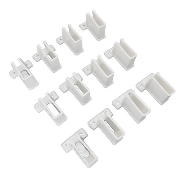 Wire Shelf End Support, Strong Load Bearing Wire Shelf End Bracket for Cabinet