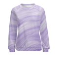 thumbnail image 7 of Sweatshirt For Womens Crewneck Colorful Marble Pattern Hoodies Teen Girls Cute, 7 of 7