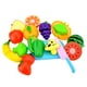 thumbnail image 2 of Juego de cocina de simulación, juego de corte de frutas y verduras, juguetes de simulación 12 piezas, 2 of 9