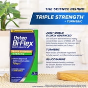Osteo Bi-Flex Joint Health Dietary Supplement with Glucosamine Chondroitin MSM and Turmeric, 80 Count
