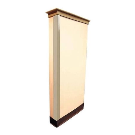 Corner Guard, Flame Retardant, Beige, 3"W X 48"H CGTBG3X3