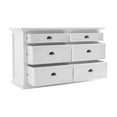 thumbnail image 4 of Modern Farmhouse White Six Drawer Dresser, 4 of 6