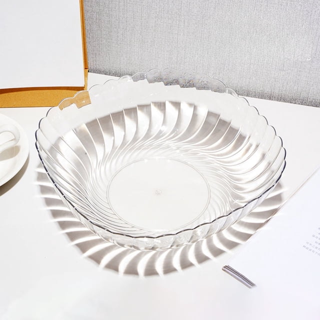 LEEYNEER 2 Pcs Decorative Bowls Glass Fruit Bowl Creative Fruit Bowl Glass Tableware Glass Dessert Bowl Glass Bowl Soup Bowl Fruit Storage Bowl Dessert Bowls Kitchenware Bowls