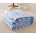 thumbnail image 6 of SeekLGT Washed Cotton Summer Blanket, Breathable Ice Feeling Comforter for Hot Sleeping, Lightweight Ventilated Air Conditioning Quilt for Bedroom Travel, 70 Inch X 78 Inch, 6 of 6