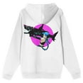 thumbnail image 2 of League of Legends Arcane Jinx Sweat à Capuche Requin Blanc, 2 of 3