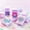 D, variant on American Mahjong Tile Set, 160 Premium Heritage Acrylic 4 Layer Mahjong Tiles, Travel Mahjong Sets Portable, Clear Engraving 1.26" Mahjong