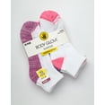 thumbnail image 2 of Body Glove Girls' Socks - 10 Pack Performance Cushion Athletic Quarter Cut Sock - Kids Running Socks, 2 of 7