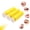 1.5mm Yellow, variant on 2.5mm Blue Mini Micro Swabs Applicator Brushes, Superfine Disposable Lash & Dental Brush, All-in-One Accessory for Eyelash Makeup and Lip Cosmetic Application