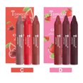 thumbnail image 4 of Matte Velvet Crayon Lipstick High Pigmented Long Lasting Moisturizing Lip Liner Lip Gloss Pencil Makeup(B), 4 of 5