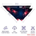 thumbnail image 2 of Constellation Pack of Two Translucent Light and Breathable Chiffon Yarn Dog Bandanas - 40.6x40.6x58/16x16x22.8in & 53.3x53.3x76.2/20.9x20.9x30 in, 2 of 5