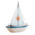 thumbnail image 2 of 14cm Foam Ship Model Ornaments Creative Craft Tabletop Statue for Living Room Bedroom Decor, 2 of 3