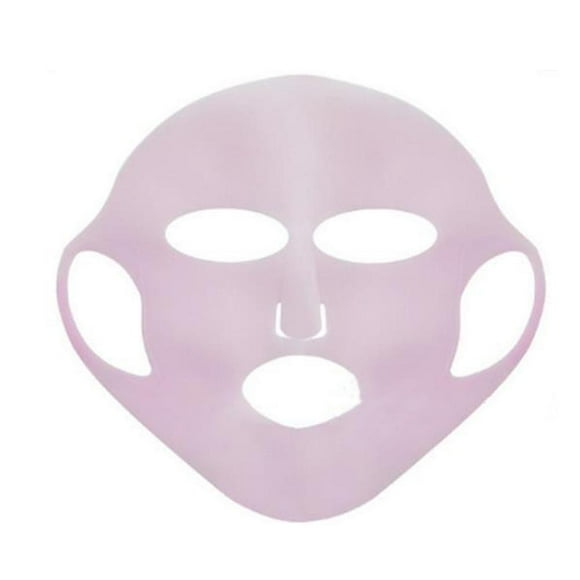 Silicone Mask Cover For Face - Reusable Ear Suspended V Anti-Wrinkle Shape Q4I7