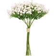 thumbnail image 1 of KAKOWELY Ramo artificial de flores falsas, ramo de plástico, ramo de novia, centro de mesa de boda, 1 of 4