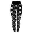 thumbnail image 4 of YUEHUA Women's High Waist Butterfly Print Yoga Leggings, Tummy Control Butt Lifting Compression Pants, Stretchy Workout Tights for Casual & Streetwear, 4 of 4