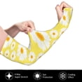 thumbnail image 2 of Balery Daisies Flowers Mangas Refrescantes para Brazos para Hombre y Mujer – Transpirables y Absorbentes de Humedad para Mujeres, Hombres y Niños, 2 of 7