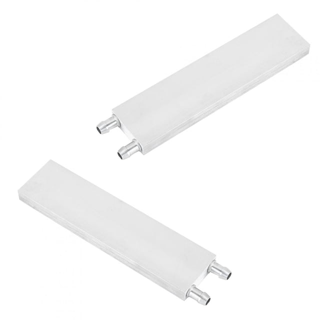 Bloque De Refrigeración Por Agua De Aluminio, Enfriador De Líquido De Refrigeración Por Disipador De Calor, Interfaz De 9,5 Mm, Extrusión De Canal De Flujo Interno