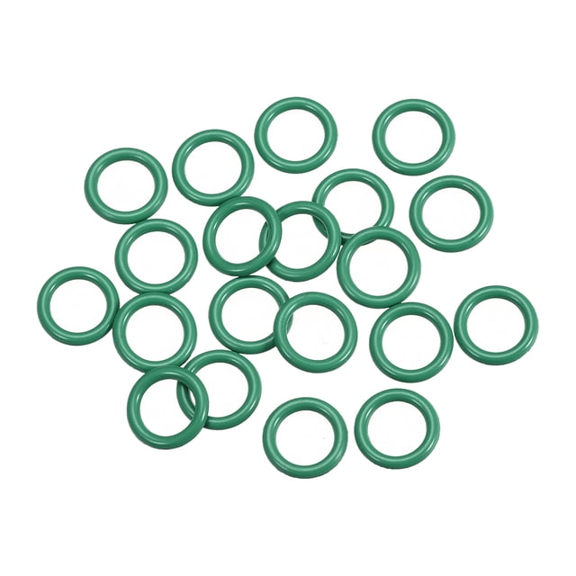 Anillos en O de Caucho de Flúor Uxcell 8.7mmx12.5mmx1.9mm