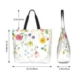 thumbnail image 4 of Kdxio Wildflowers Casual Tote Bags Women Big Capacity Shoulder Bag for Women Travel Shoulder Bags Handbags, 4 of 6