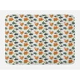 thumbnail image 1 of Floral Bath Mat, Romantic Pattern with Cartoon Abstract Flowers Leaves on Pastel Twig Branches, Plush Bathroom Decor Mat with Non Slip Backing, 29.5" X 17.5", Multicolor, by Ambesonne, 1 of 2