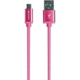 thumbnail image 2 of Digipower 10ft Braided USB Micro Cbl Pink IE-BC10MICRO-PK, 2 of 2