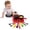 Red, variant on Deals! Danhjin Play Kitchen, 15-Piece Kids Pretend Play Kitchen Set with Toy Fruit and Vegetables Cutting Food, Educational Toddler Toy for Supermarket Role Play, Christmas Gifts for Boys and Girls